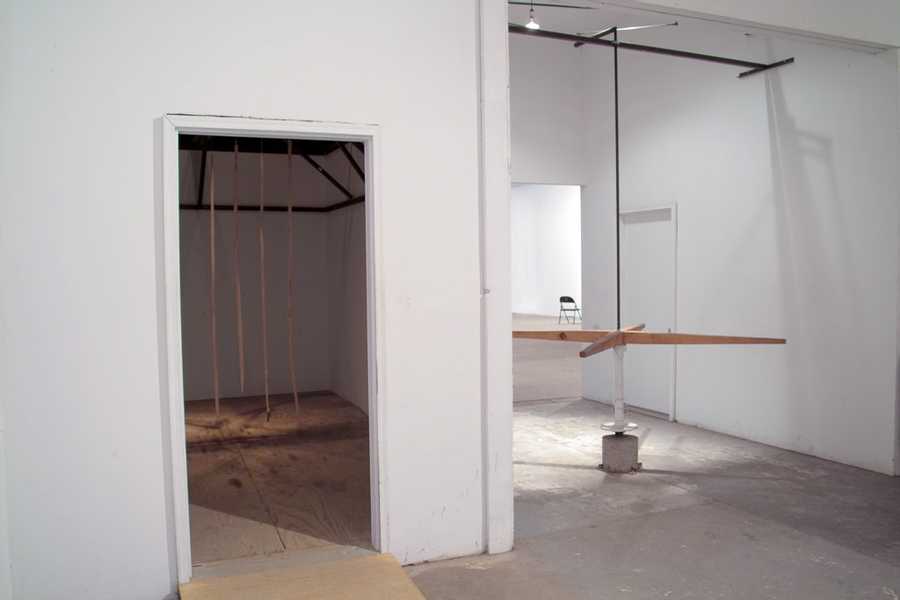 Exterior view of turnstile.